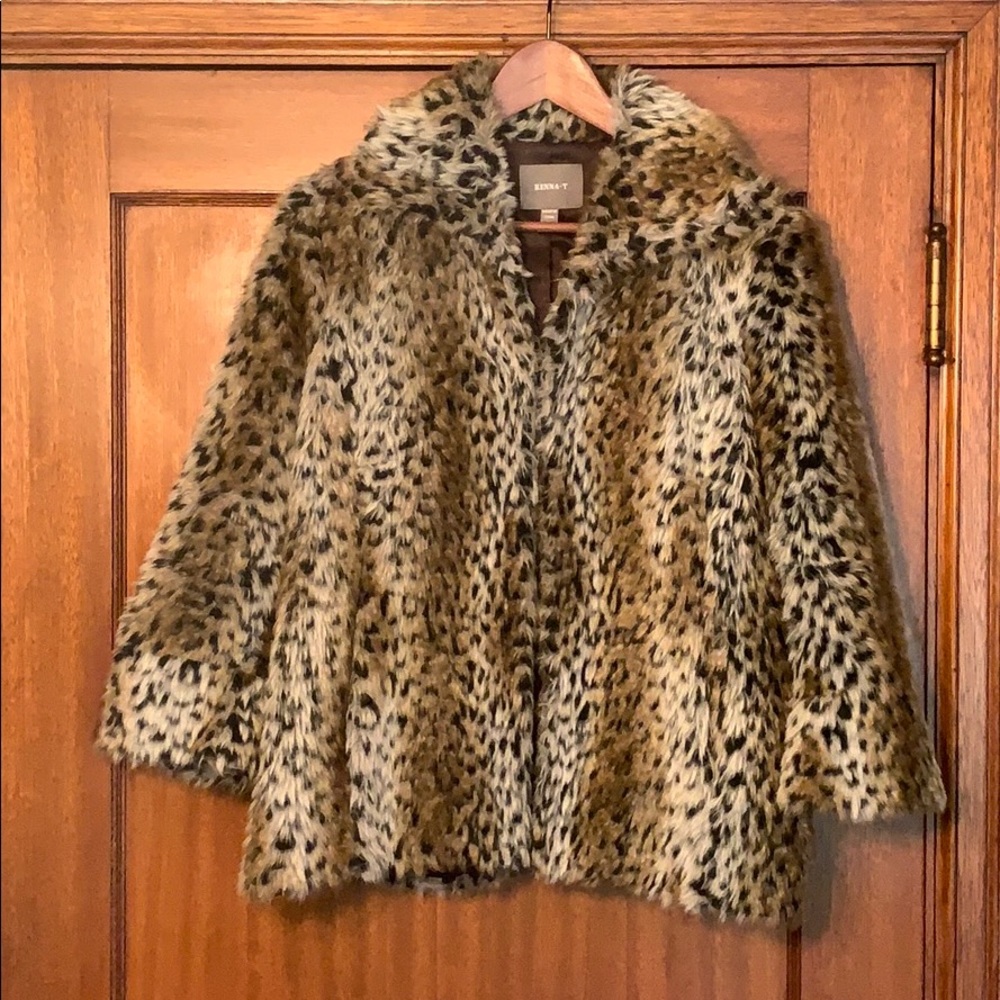 Leopard print jacket